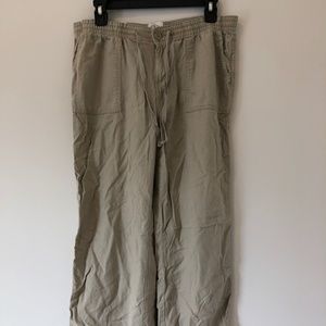 St. John's Bay Tan Linen Pants